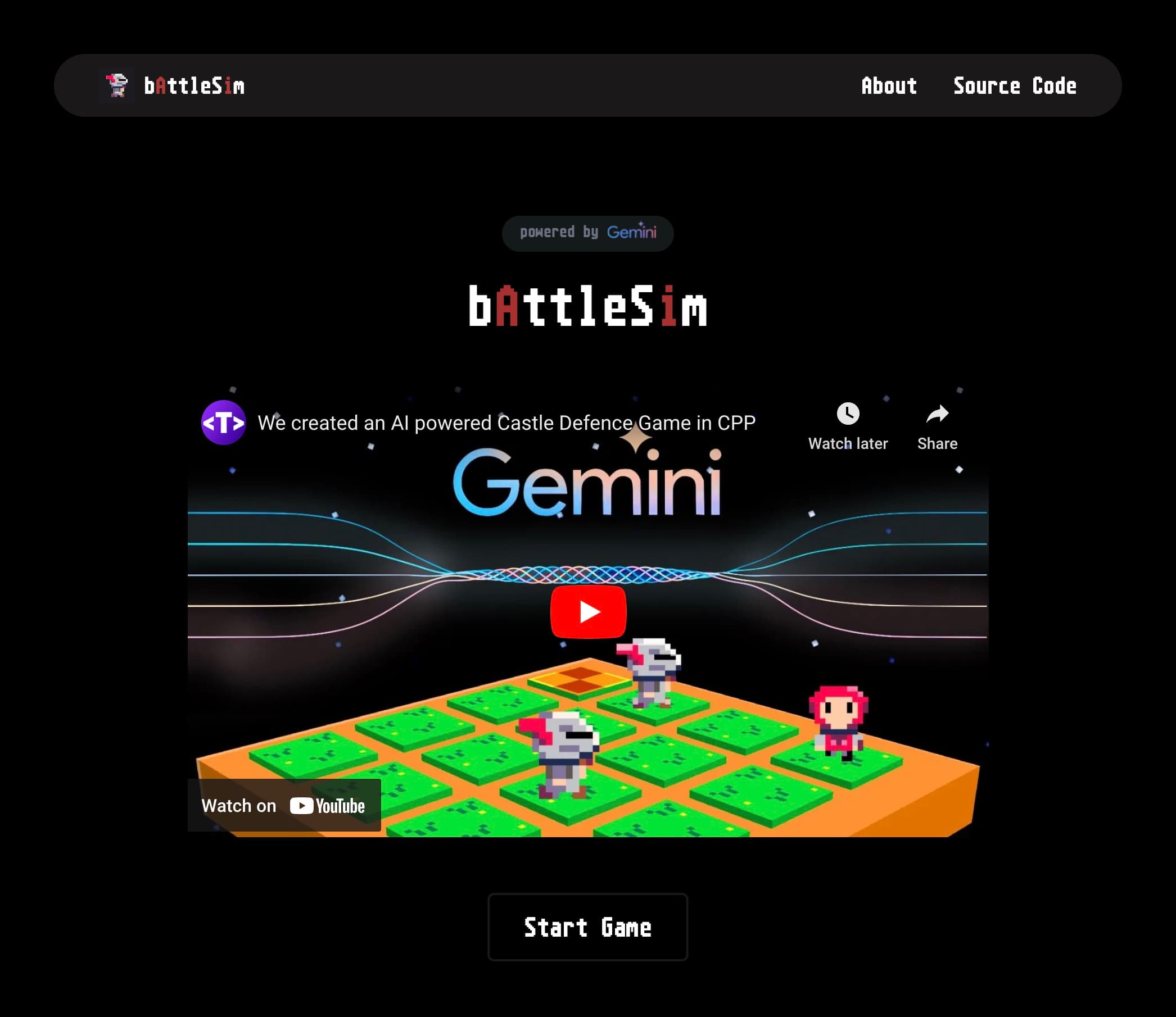 AI Battles — AI based Castle Siege game